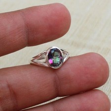 Natürlich Oval Mystic Topas