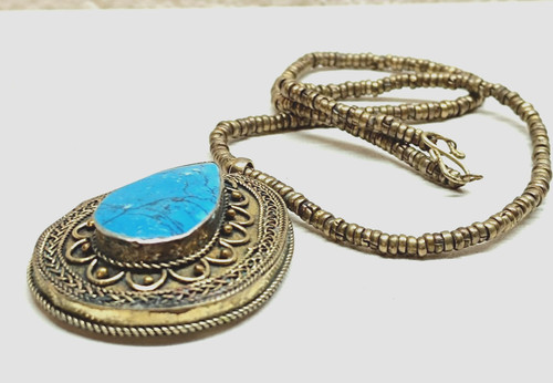 Tribal halskette vintage - tribal,
