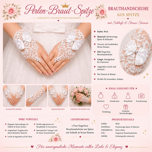 Brauthandschuhe für hochzeit - brauthandschuhe,