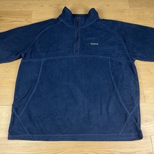 Reebok Navy Blau Quarter Zip