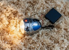 Oldtimer Schiele Fahrradlampe