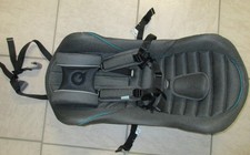 Qeridoo Babyschale für Fahrradanhänger (grau) gebraucht aber wie NEU