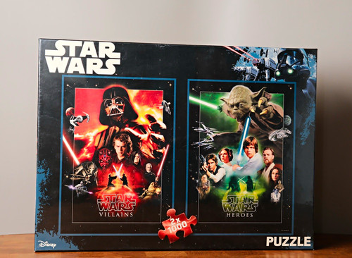 Disney star wars puzzle 2x1000 - disney,