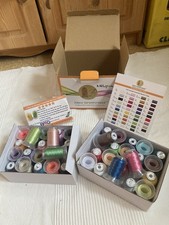 Stickmaschinengarn (New brothread) 40 Farben 500m Unbenutzt 100% Polyester