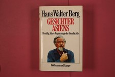 333476 Hans Walter Berg GESICHTER ASIENS Hoffmann und Campe Dreißig Jahre