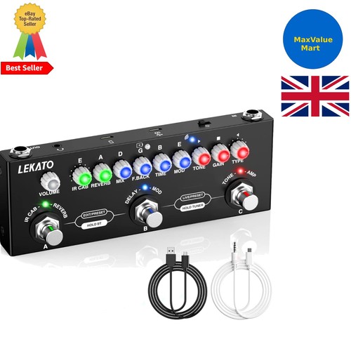 Gitarren multieffektpedal mit - gitarren-multieffektpedal,