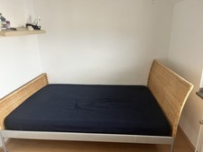Bett 140x200 cm mit Matratze – gut erhalten – Selbstabholung