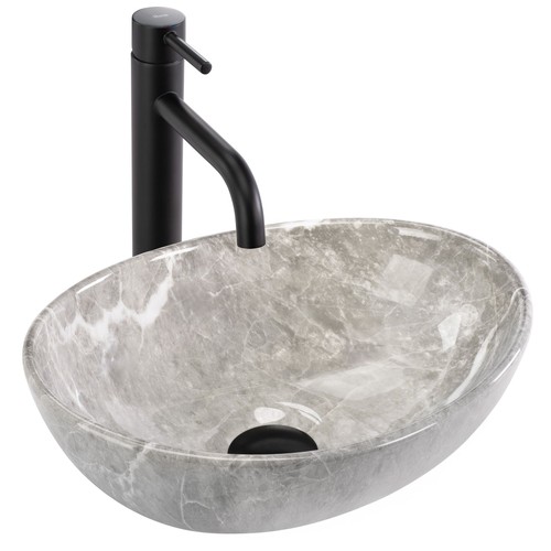 Sofia mini grigio waschbecken - grigio,