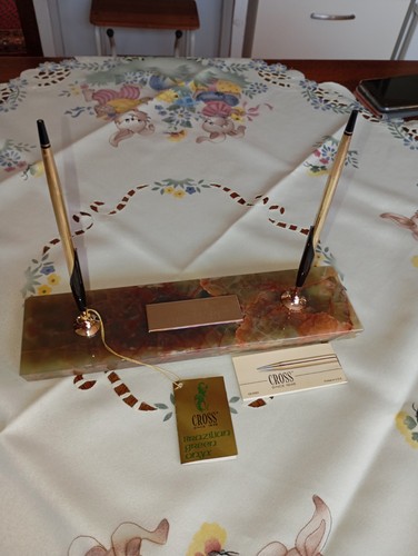 Schreibtischset cross luxus - schreibtischset,
