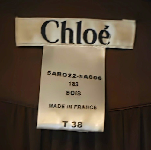 Chloé damen hemdblusenkleid - chloé,