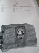 Schaltplan N Radio Seibt 41 G