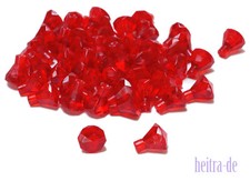 LEGO - 50 Diamanten transparent - rot / Trans - Red Jewel / 30153 NEUWARE