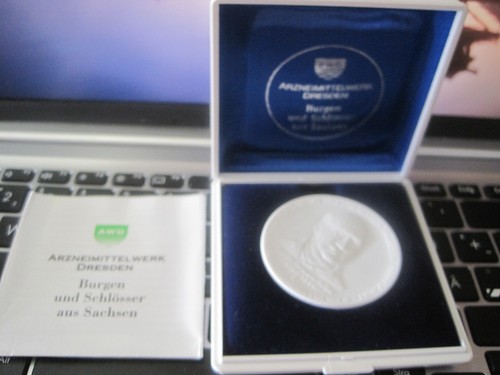 Medaille plakette meissen - medaille,