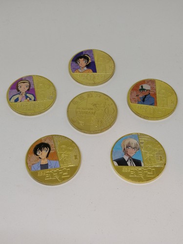Detektiv conan vergoldete - conan, 5x