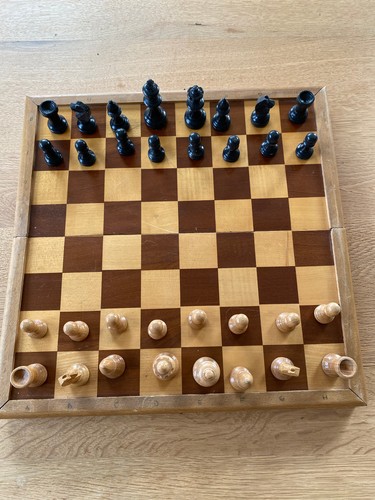Schachspiel holz - schachspiel,