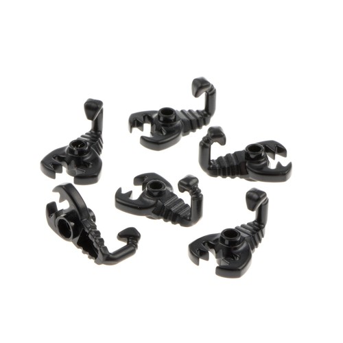 Lego tier skorpion schwarz - 6x,