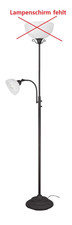 Reality Leuchten Stehleuchte Country R46322024 Deckenfluter mit Leselampe Neu