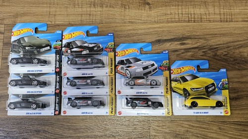 Hot wheels konvolut - wheels, audi
