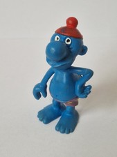 Blauer Klaus Schleich Figur Loriot Wum Wendelin (ohne Ufo)