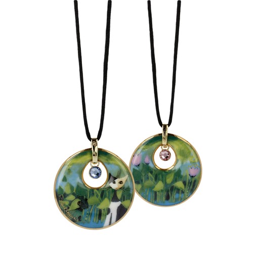 Goebel kette porzellan - kette, amulett