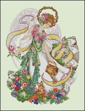 KREUZSTICH SCHEMA ANGEL OF THE