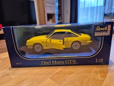 OPEL Manta GT/E Gelb Rally OVP Opel 1:18 Revell Metall