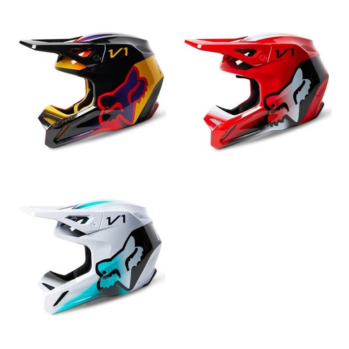 Motocross helm fox kinder - motocross,