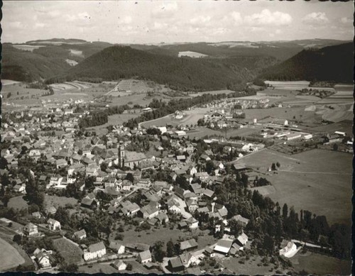 Stadtsteinach fliegeraufnahme - stadtsteinach,