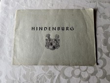 HINDENBURG Sammelalbum zum Tode