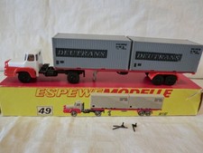 Espewe Containerzug 20 Fuß 1:87 VEB Kombinat Annaberg Buchholz