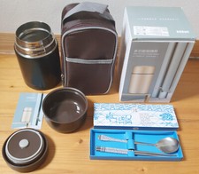 800ml Edelstahl Thermobehälter für Essen und Getränke - in OVP