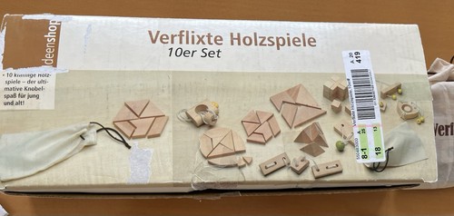 Verflixte holzspiele zehnerset - verflixte,