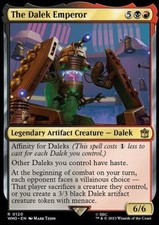 Magic/MTG The Dalek Emperor WHO-120 Rare Englisch Neu