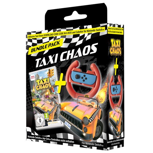 Taxi chaos racing wheel bundle - racing,