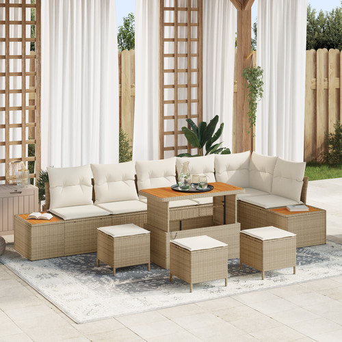 Garten sofagarnitur mit kissen - mit,