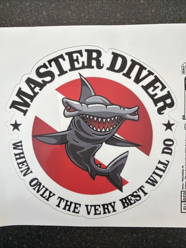 Master diver when - master, only