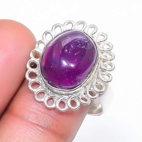 Afrikanischer amethyst ovale - amethyst,