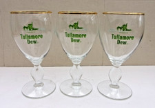 3 Tullamore Dew - Irish Coffee Gläser Goldrand Vol.180 ml