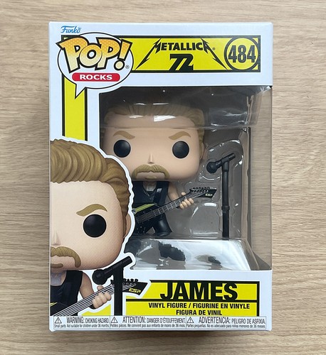 Funko pop rocks metallica - pop,