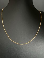 Goldkette Zopfmuster 18K 750