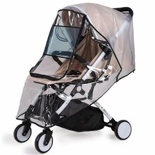 Baby Buggy Klarer Regenschutz Regenhaube Für Kinderwagen Kinderwagen Wasserdic/