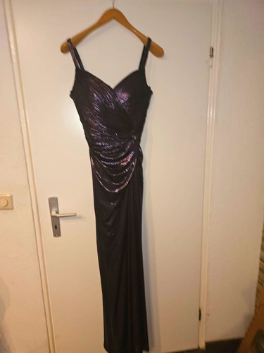 Damen abendkleid lang lila - abendkleid,