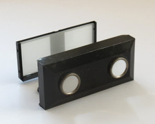 STEREOBILD METALL KLAPP BETRACHTER UNIS STEREOSCOPES PARIS FRANCE 30er JAHRE