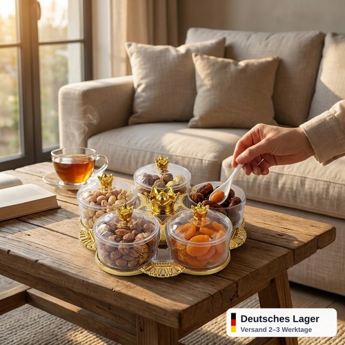 Servierplatte snackschalen 5er - servierplatte,