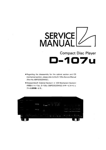 Service manual anleitung - service, manual-anleitung