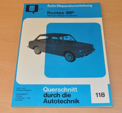 Rootes imp hillman - imp, singer