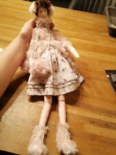 Puppe Tilda-Stil 47 cm Dekopuppe Aus Stoff