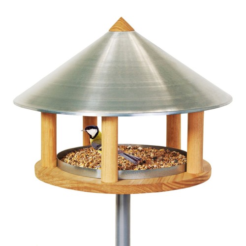 Vogelhaus mit ständer 155cm - vogelhaus,