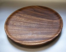 Teller Holzteller Snack Schale