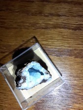 Hemimorphit Drusenstück Micromount Arizona USA aus Sammlung